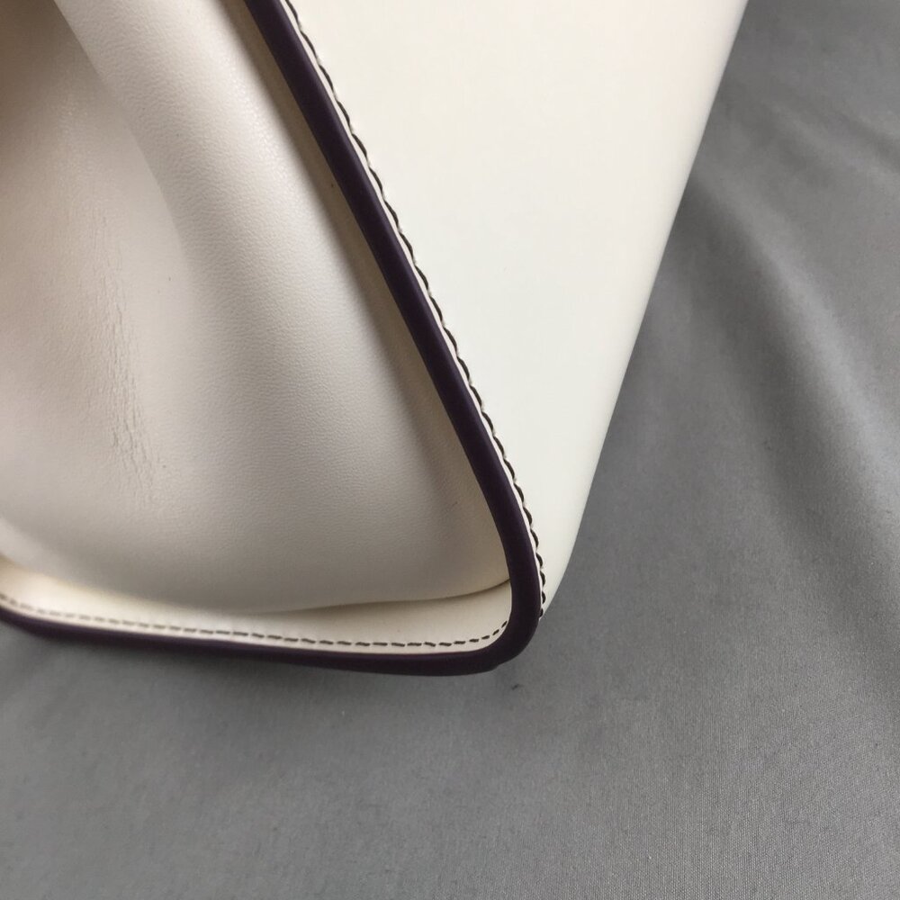 Tory Burch Eleanor Spazzolato Satchel Bag - Picture 10 of 15